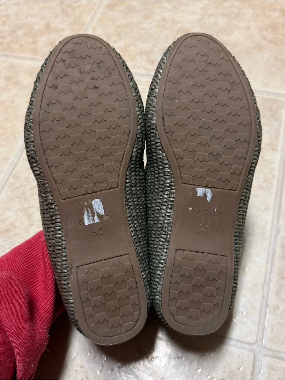 Birdies The Starling Raffia Loafers in Seafoam Size 5.5